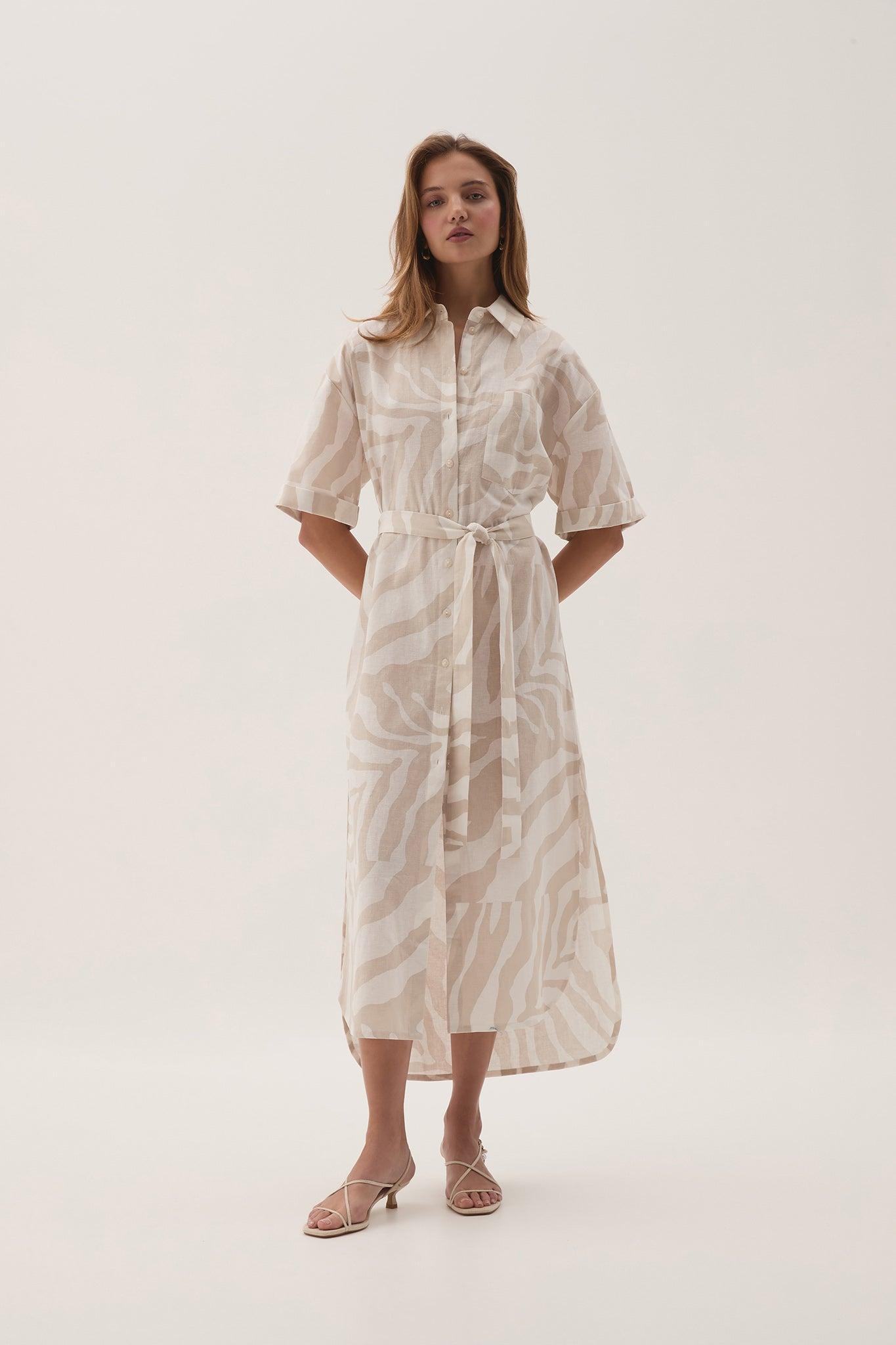 Airlie Relaxed Shirt Dress Product Image