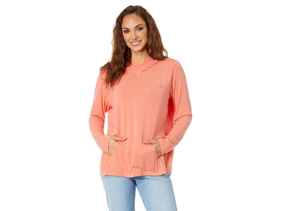 L.L.Bean Tropicwear Comfort Hoodie (Fern) Women's Clothing Product Image