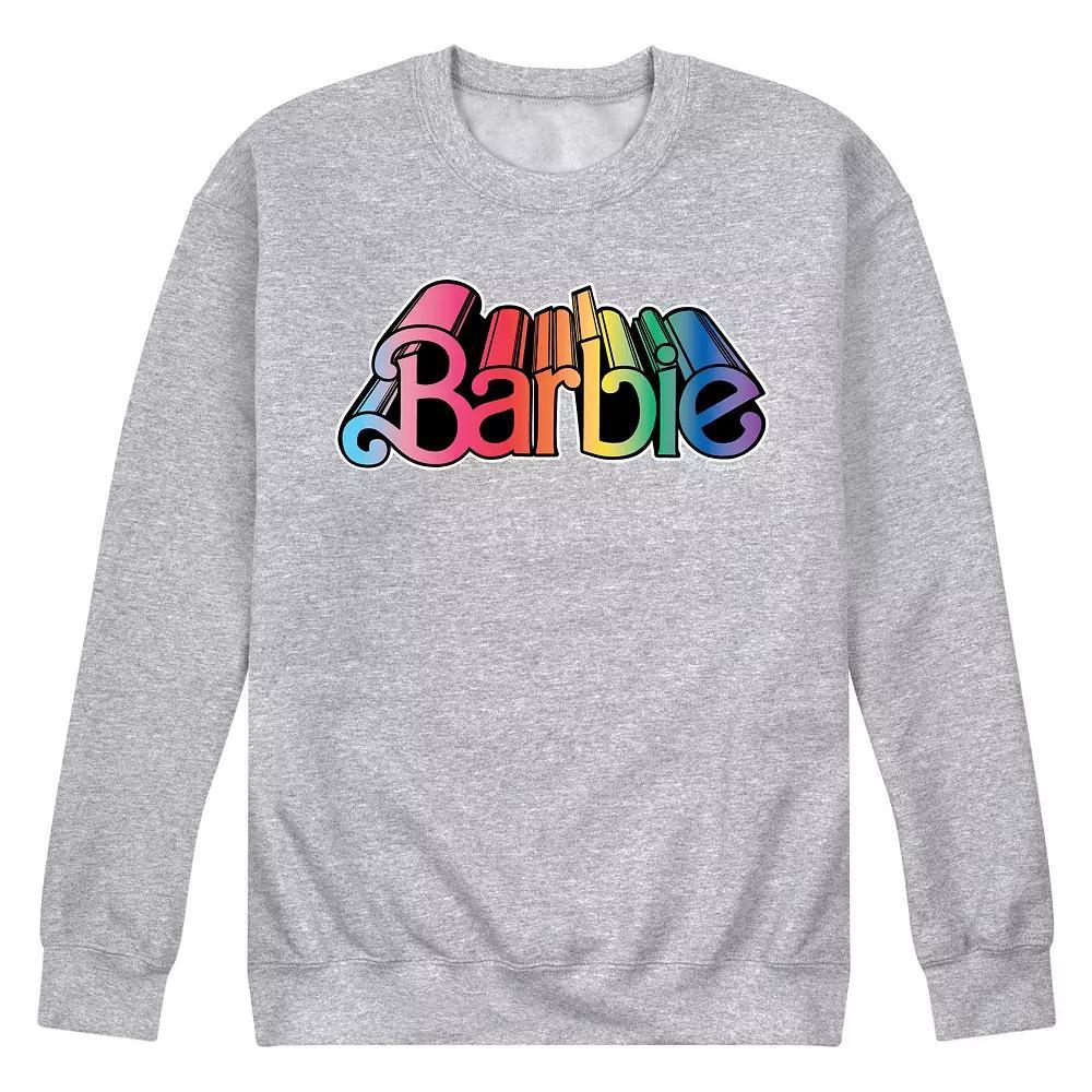 Mens Barbie Pride Logo Graphic Fleece Product Image