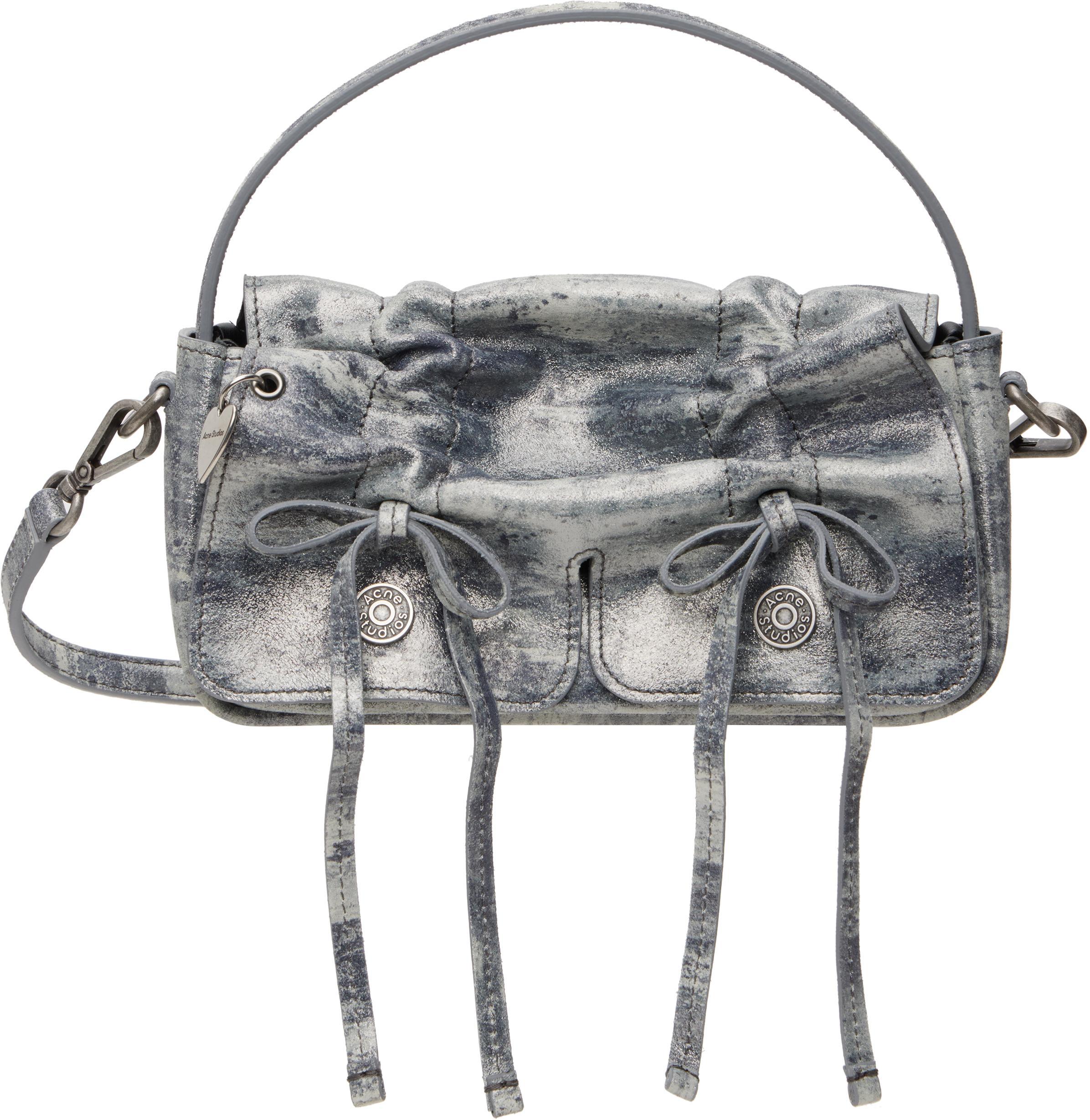 ACNE STUDIOS Gray Multipocket Micro Bag Product Image