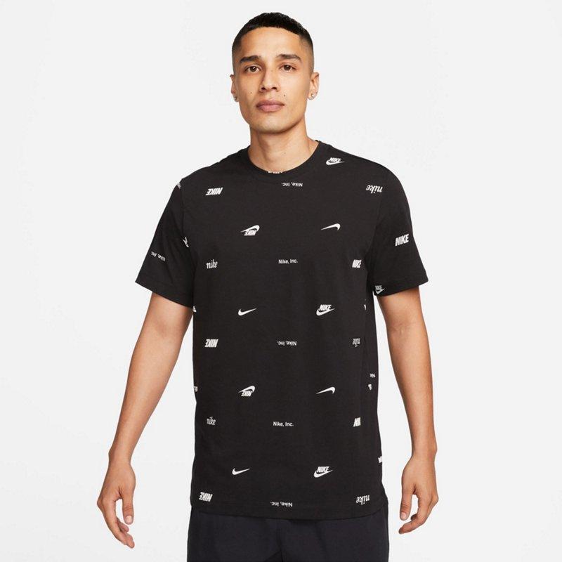 Nike Club Men's Allover Print T-Shirt Product Image