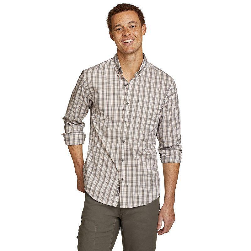 Big & Tall Eddie Bauer Long Sleeve Voyager Flex Shirt, Mens Product Image