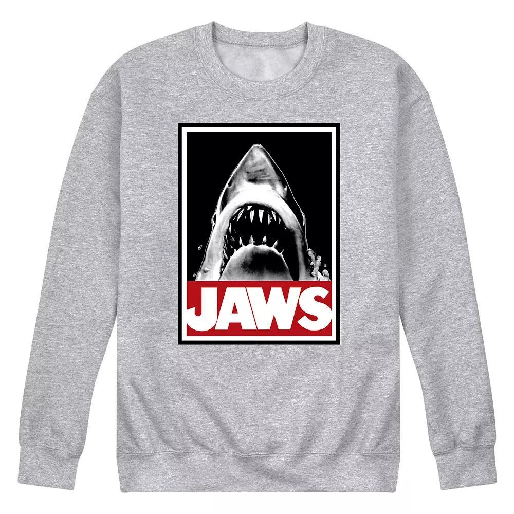 Men's Jaws The Giant Fleece Sweatshirt, Size: Medium, Blue Product Image