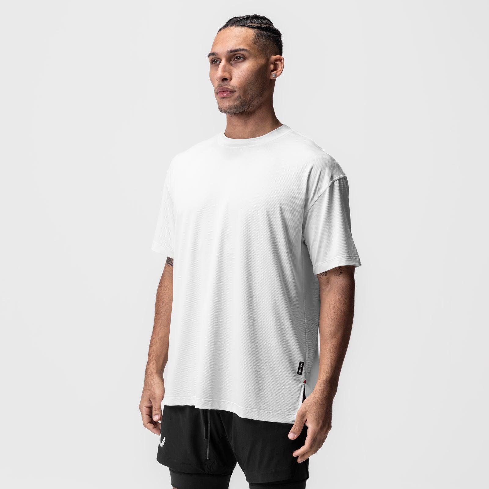 0822. AeroSilver® Oversized Tee - Ivory Cream Product Image