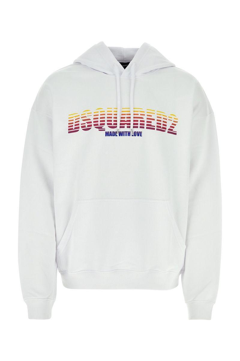 DSQUARED2 Sweaters In White Product Image