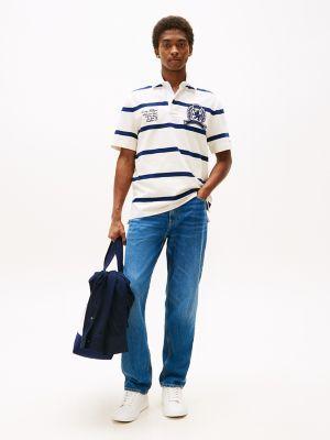 Classic Fit Embroidered Logo Rugby Polo Product Image