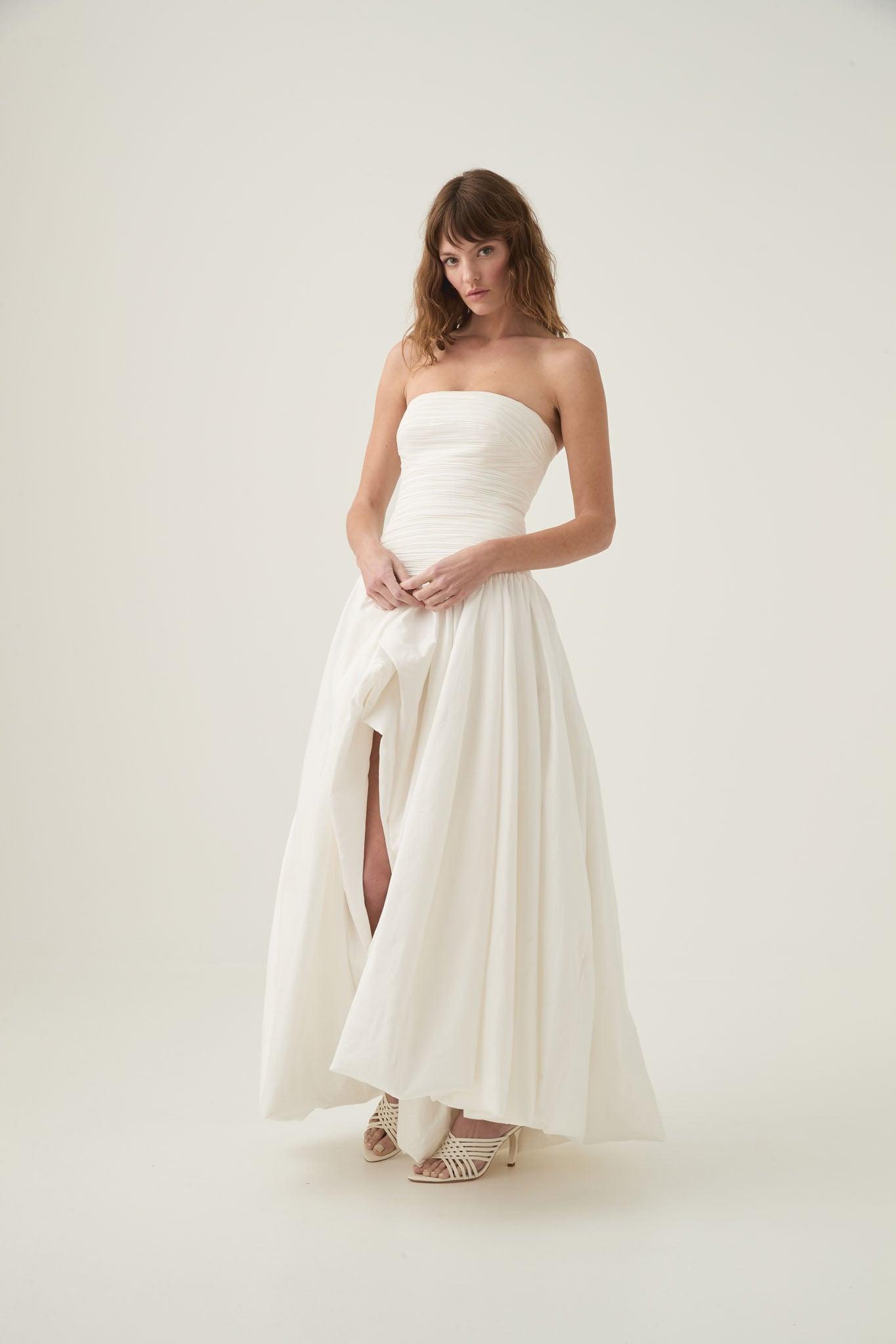 Violette Bubble Hem Maxi Dress Product Image