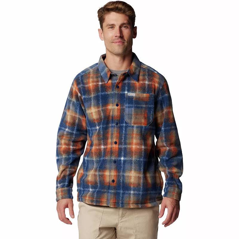 Columbia Men's Steens Mountain Printed Fleece Shirt Jacket II- Product Image