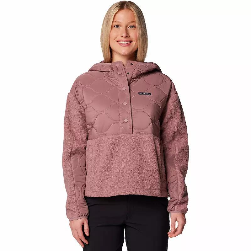 Columbia Womens Cloud Point Hooded Fleece Pullover- Product Image