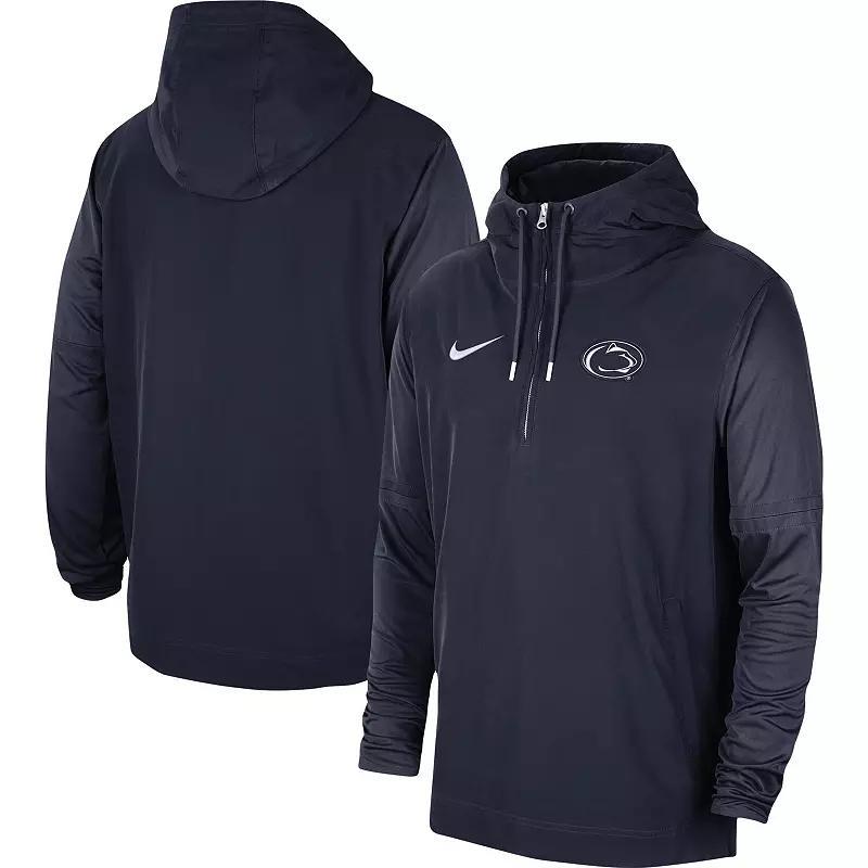 Men's Nike Crimson Oklahoma Sooners 2023 Coach Half-Zip Hooded Jacket, Size: XL, Red Product Image