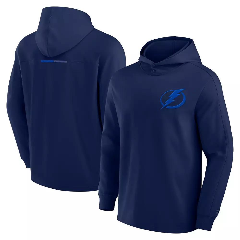 Men's Fanatics Signature Navy Colorado Avalanche Elements Lightweight Tri-Blend Fleece Hoodie, Adult Unisex,  Product Image