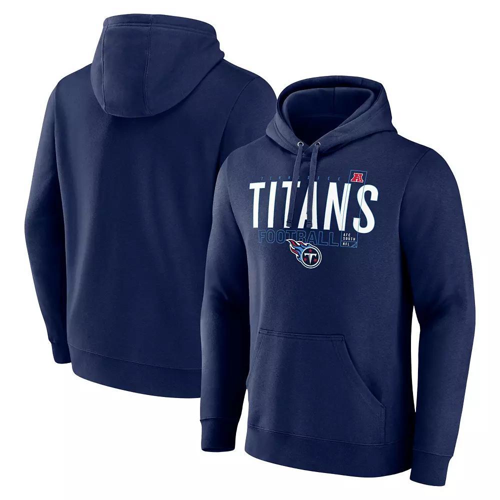 Men's Fanatics Navy Tennessee Titans Pylon Outline Pullover Hoodie, Size: Medium, Blue Product Image