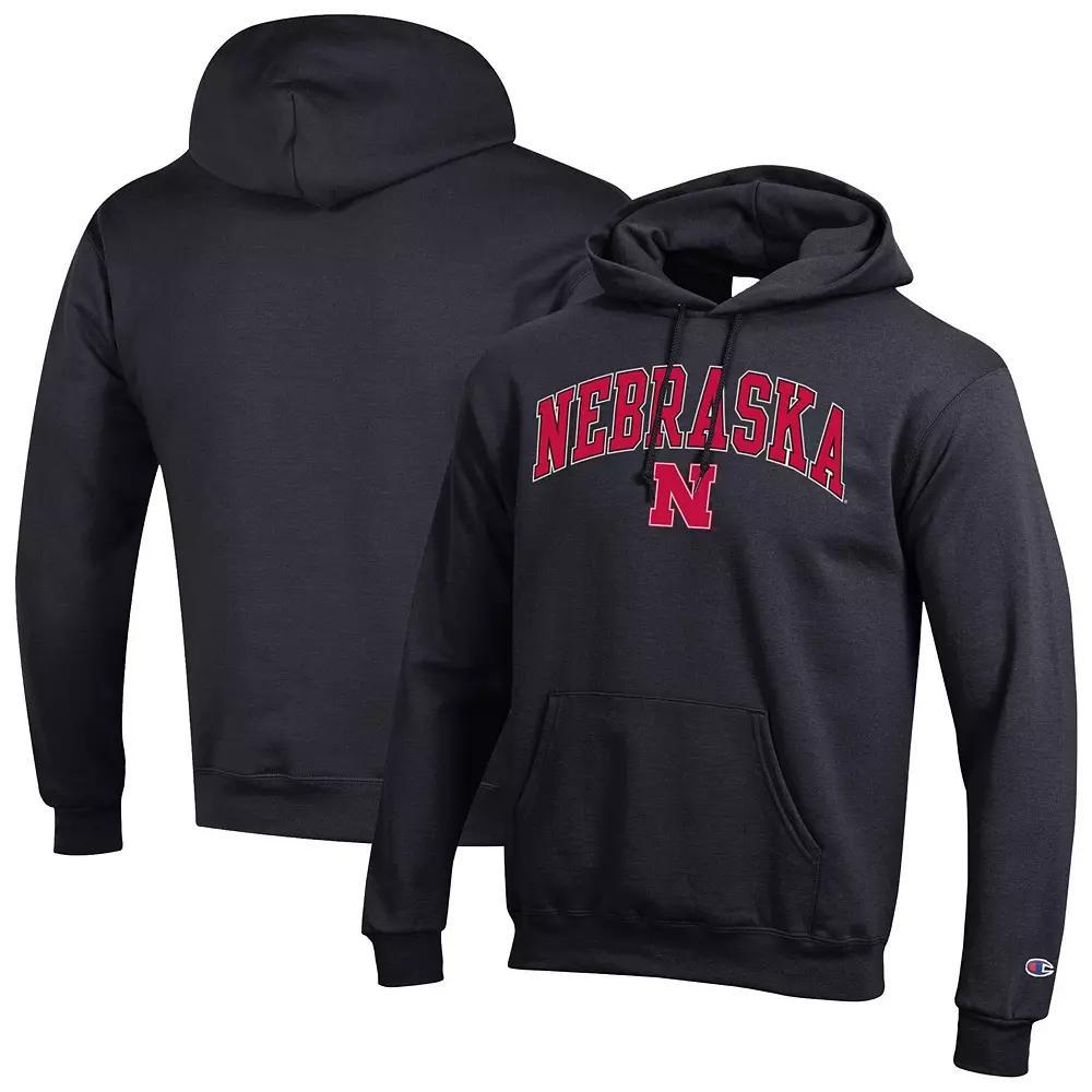 Men's Champion Red Cornell Big Red Basic Arch Fleece Pullover Hoodie,  Product Image