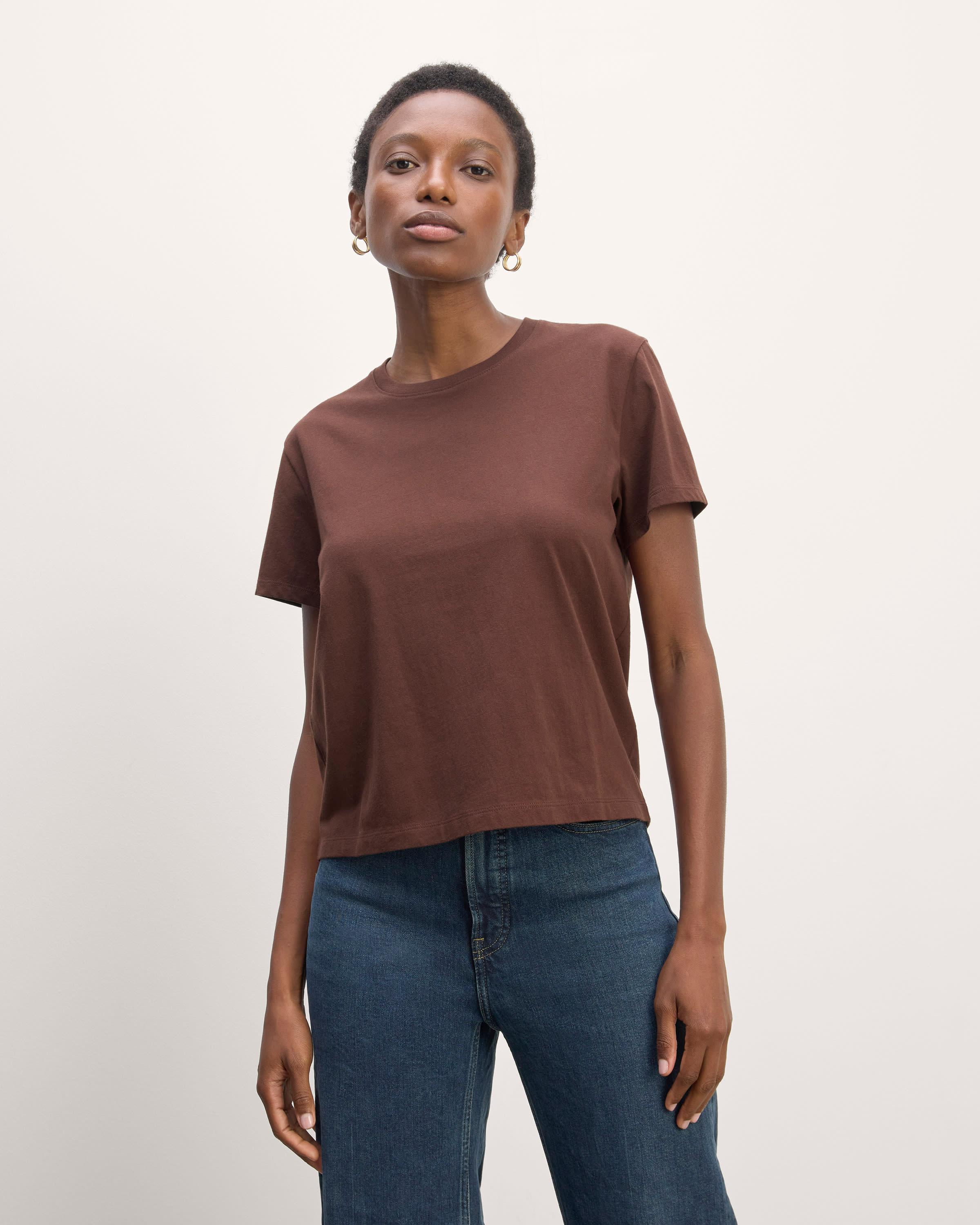 Womens Box-Cut T-Shirt in Essential Cotton by Everlane Product Image