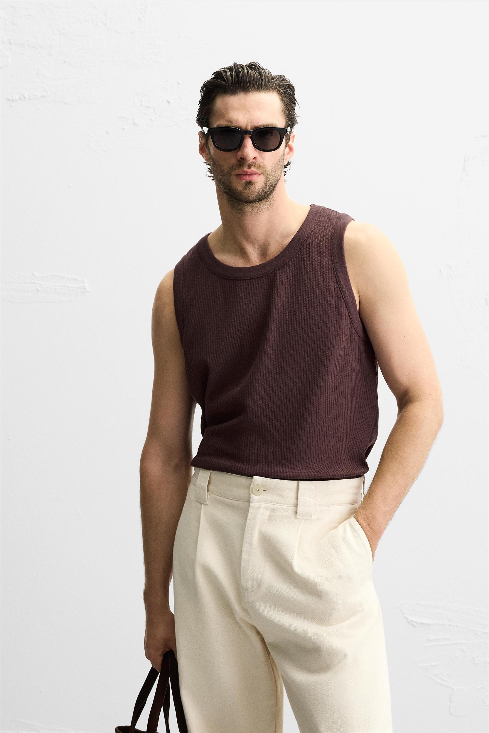 RIBBED TANK TOP Product Image