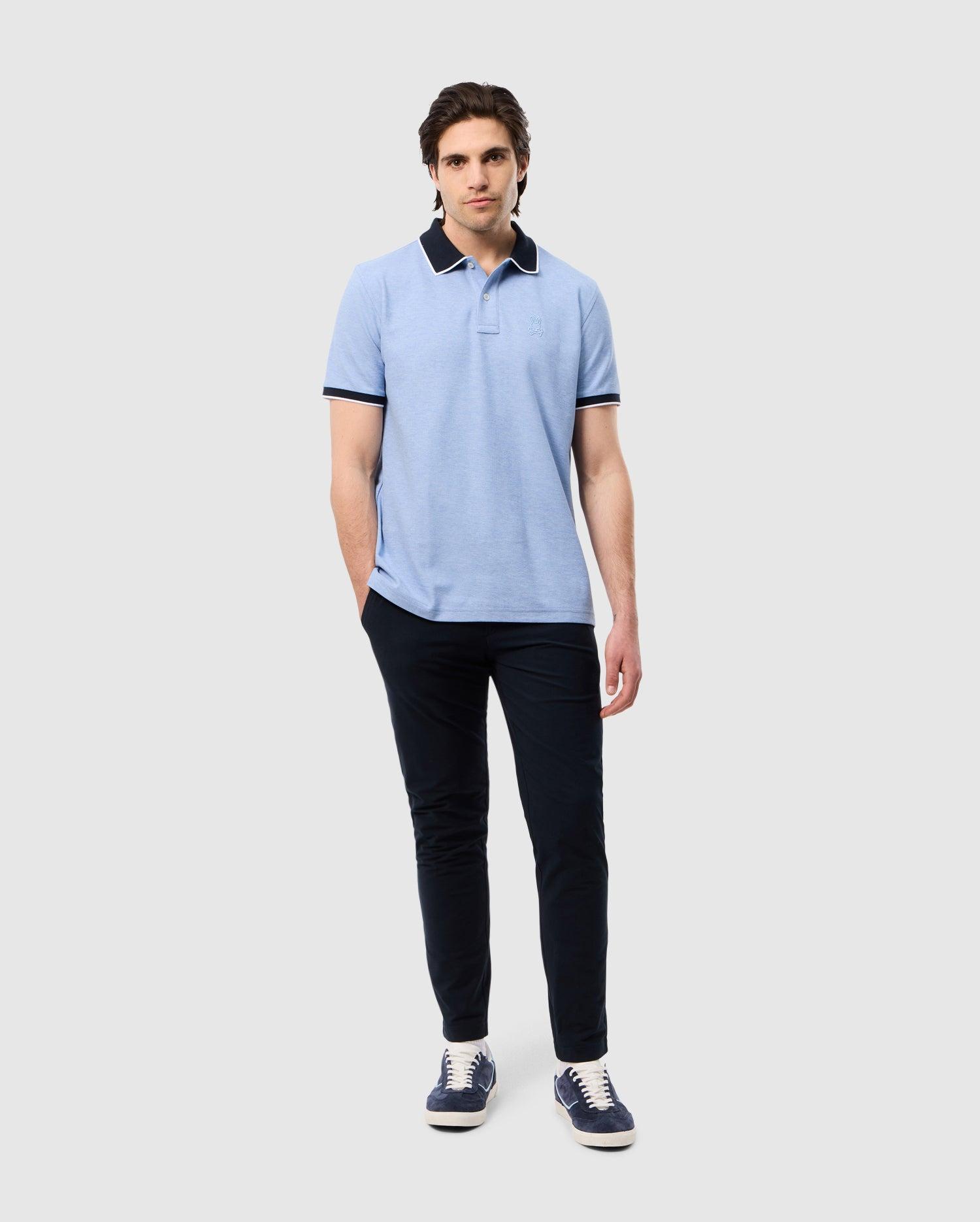 MENS WINDCREST PIQUE POLO SHIRT - B6K592C200 Product Image