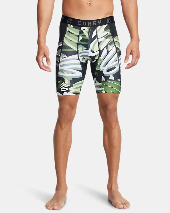 Men's Curry HeatGear® Printed Shorts Product Image