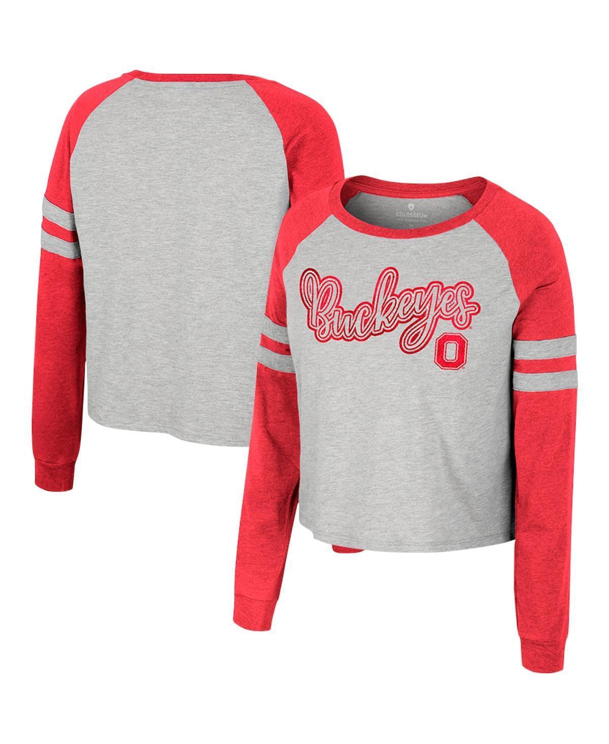 Womens NCAA Ohio State Buckeyes Im Gliding Here Long-Sleeve Tee Product Image