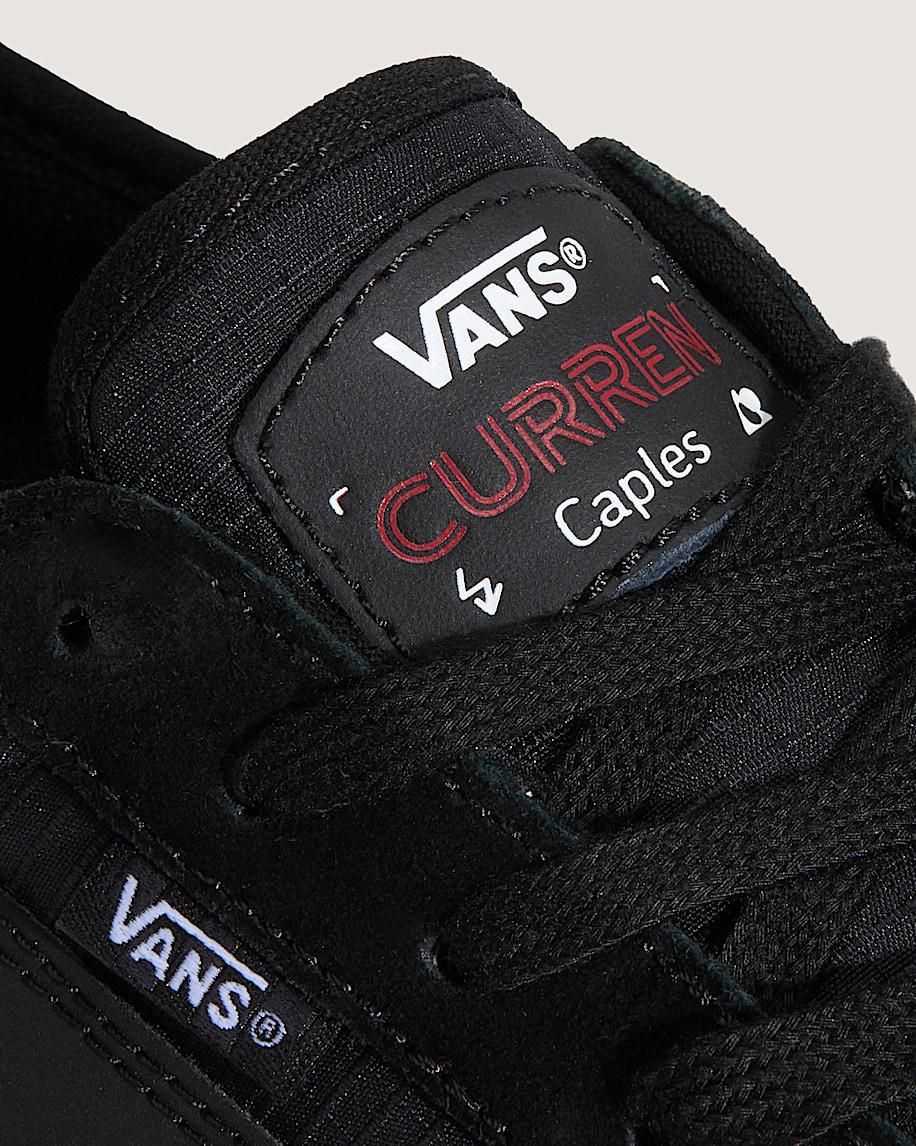 Skate Curren Caples Shoe in Black| Vans US Product Image
