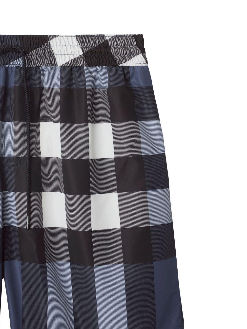 checked swim shorts Product Image