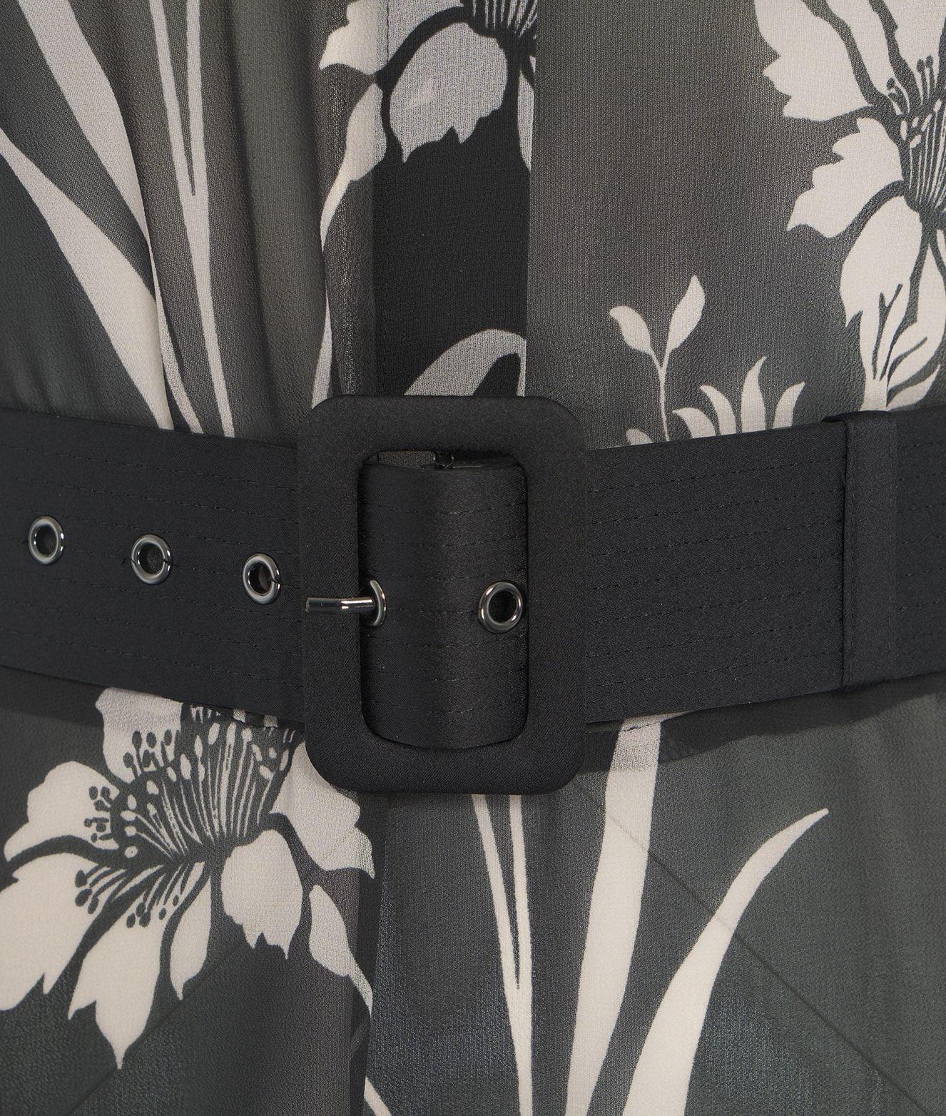 Midi dress with floral pattern Product Image