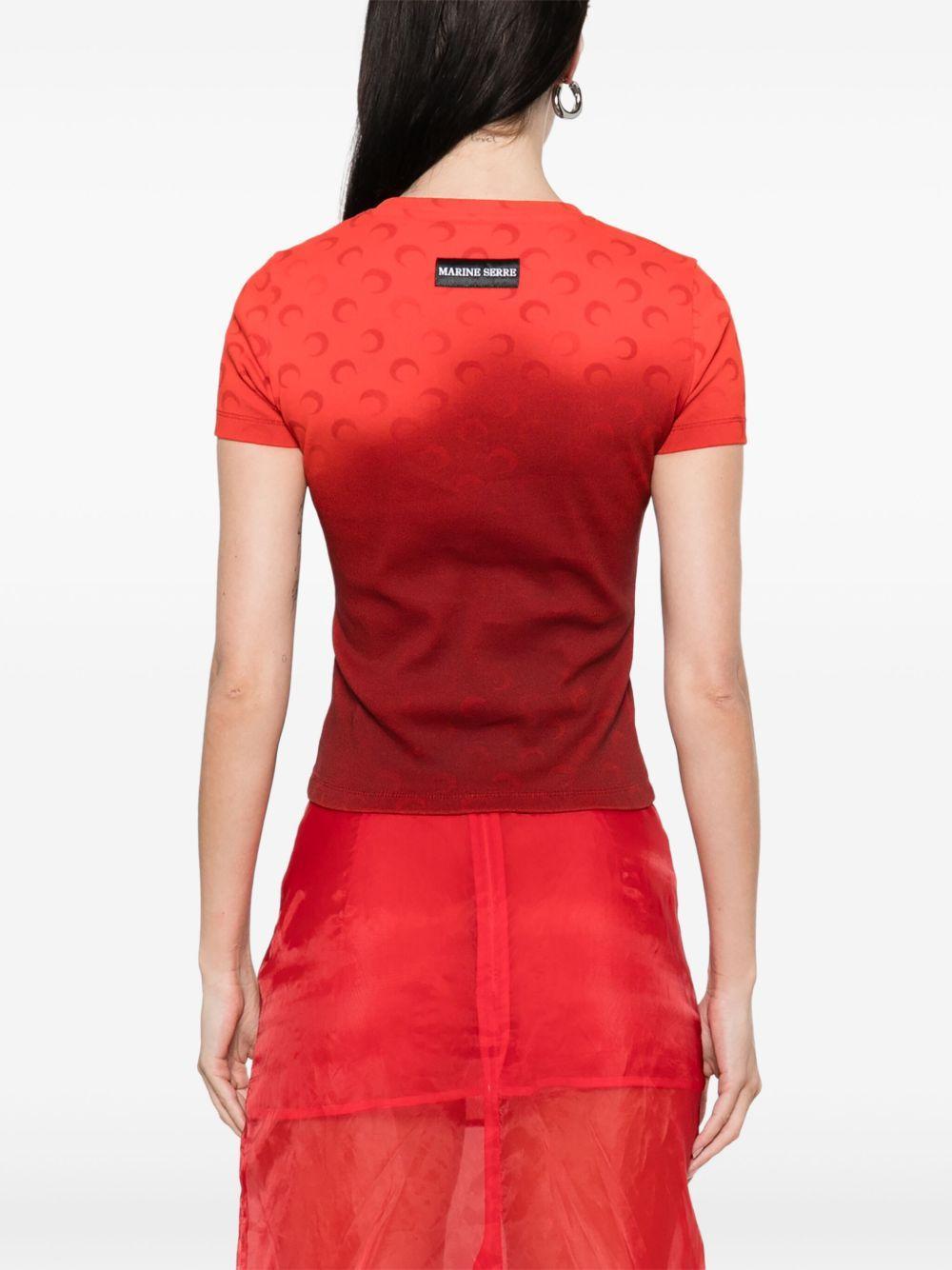 Moon faded T-shirt Product Image