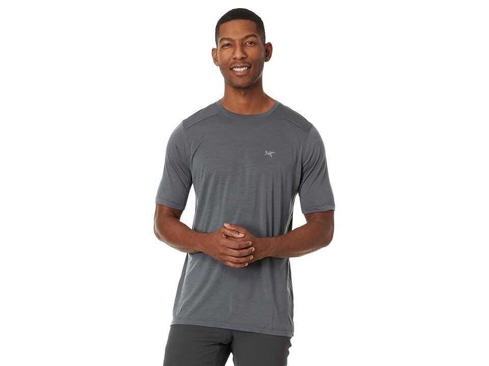 Arc'teryx Ionia Merino Wool Short Sleeve (Cloud) Men's Clothing Product Image