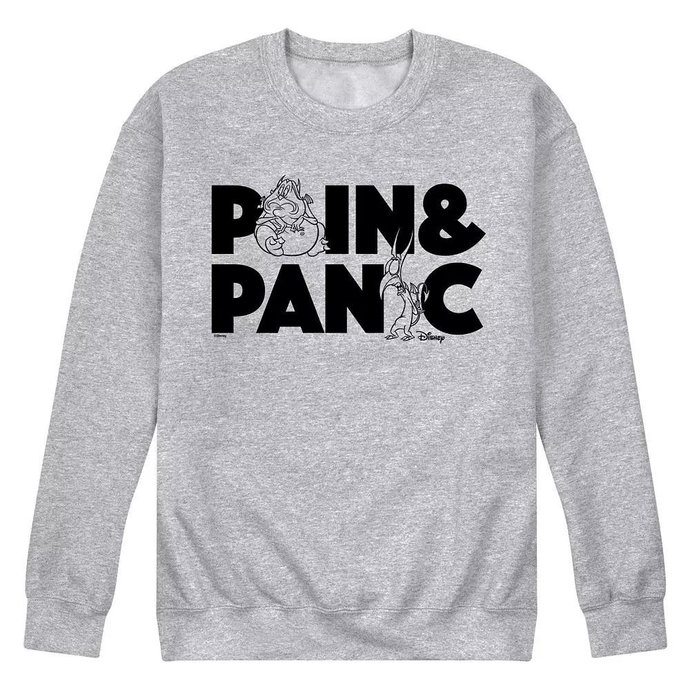Disney's Villains Men's Pain And Panic Fleece Graphic Tee,  Product Image