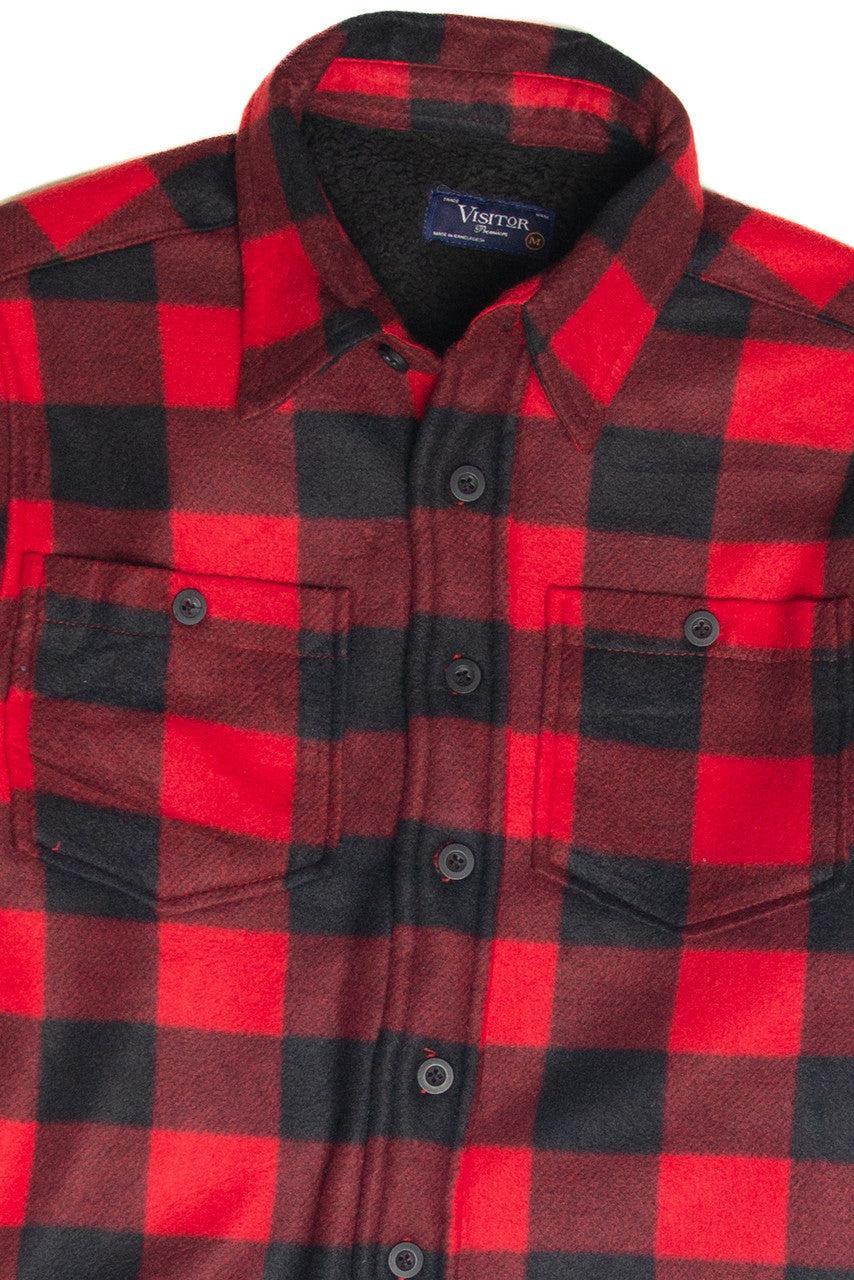 Flannel Sherpa Jacket Product Image