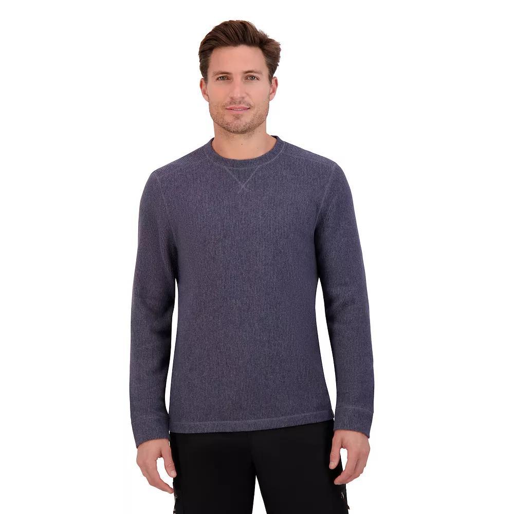 Men's ZeroXposur Brushed Crewneck Pullover Sweater, Size: Medium, Black Product Image