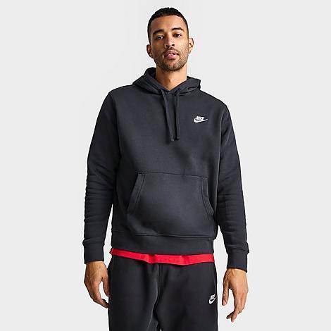 Nike Club Fleece hoodie in black Product Image