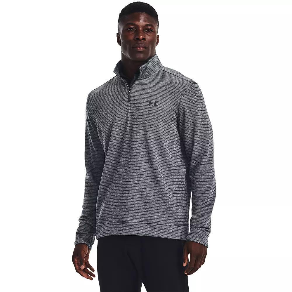 Big & Tall Under Armour Storm Quarter Zip Fleece, Men's, Size: 3XL Tall, Pitch Gray Product Image
