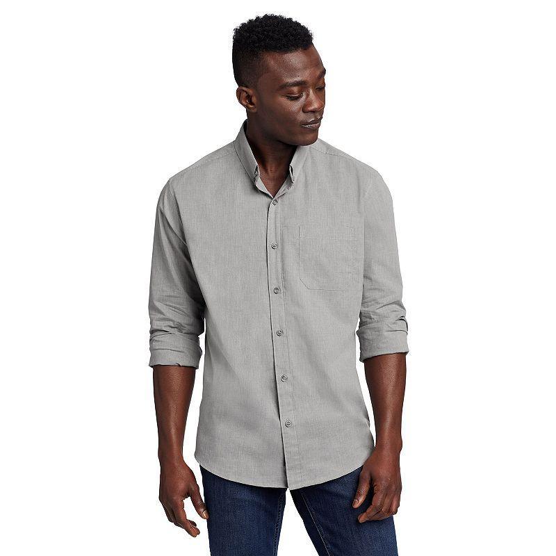 Big & Tall Eddie Bauer Long Sleeve Voyager Flex Shirt, Mens Product Image