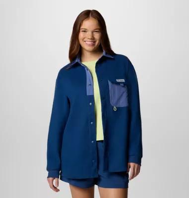 Columbia Women's PFG Open Water Shirt Jacket- Product Image