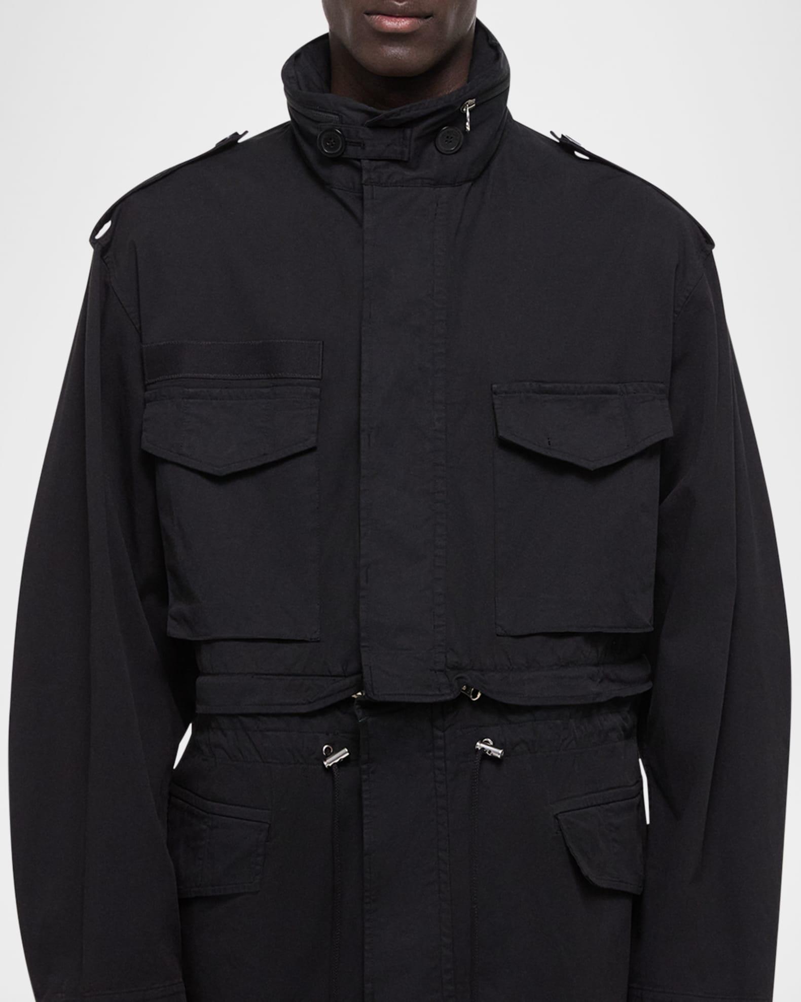 Men's Field Jacket with Stowaway Hood Product Image