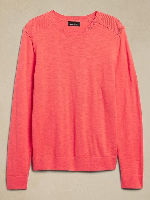 Cotton Slub Sweater Product Image