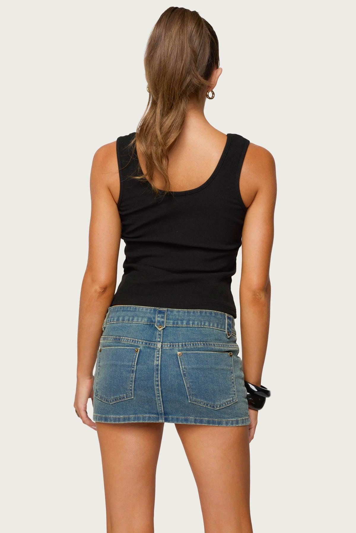 Beach Babe Scoop Tank Top Product Image