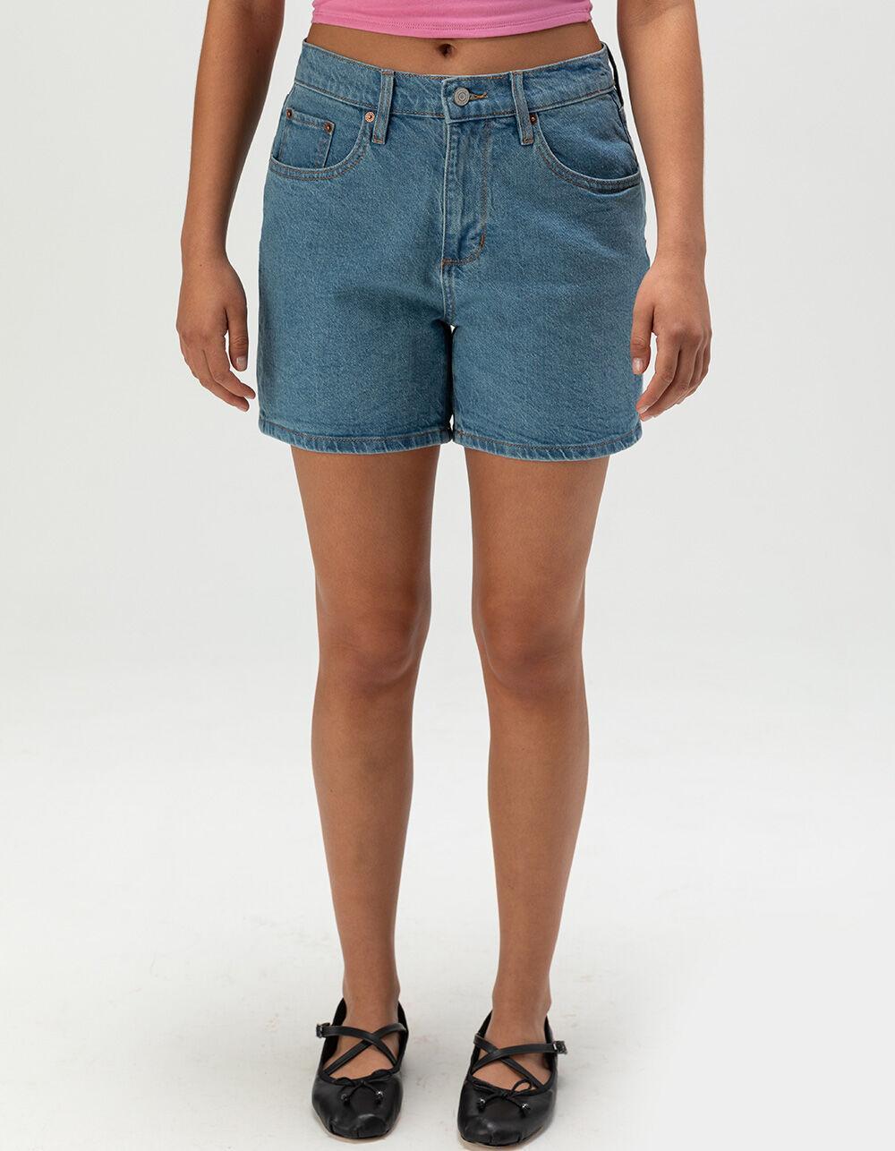 RSQ Womens High Rise Midi Shorts Product Image