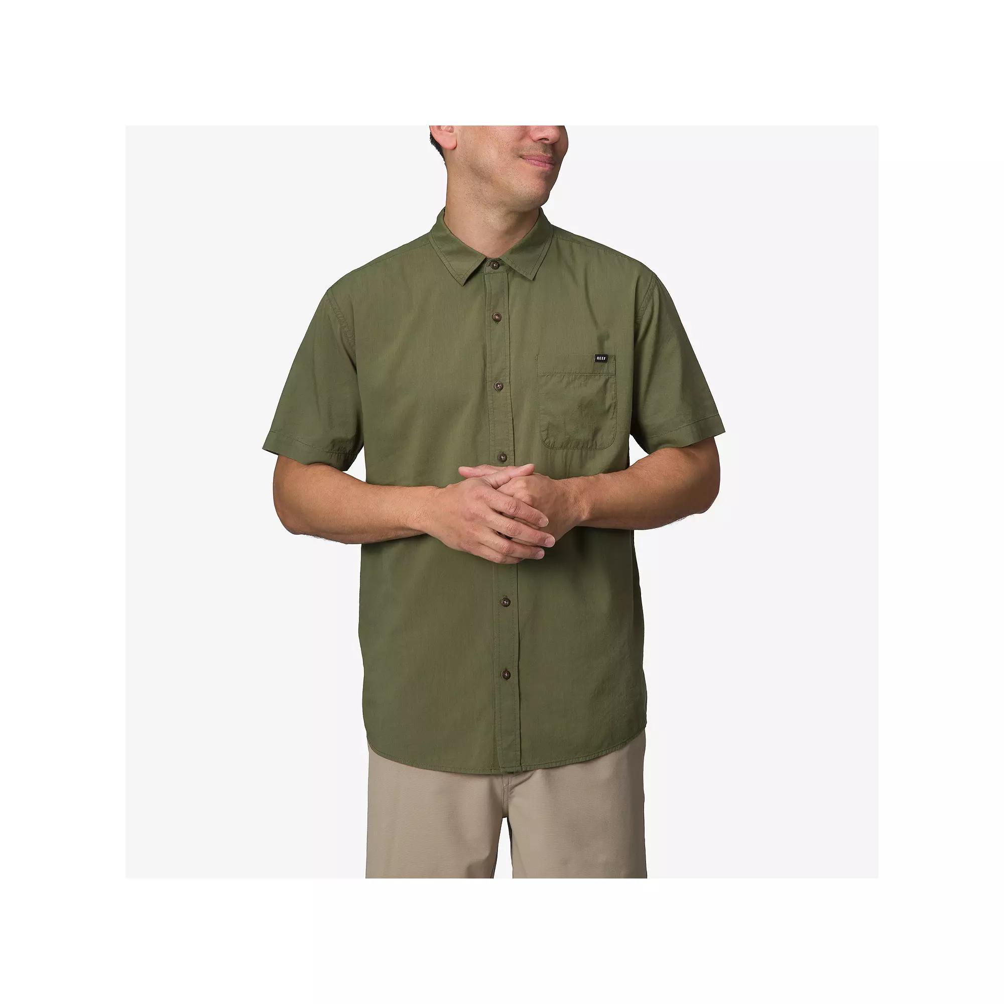 Men's REEF Collins Woven Shirt,  Product Image
