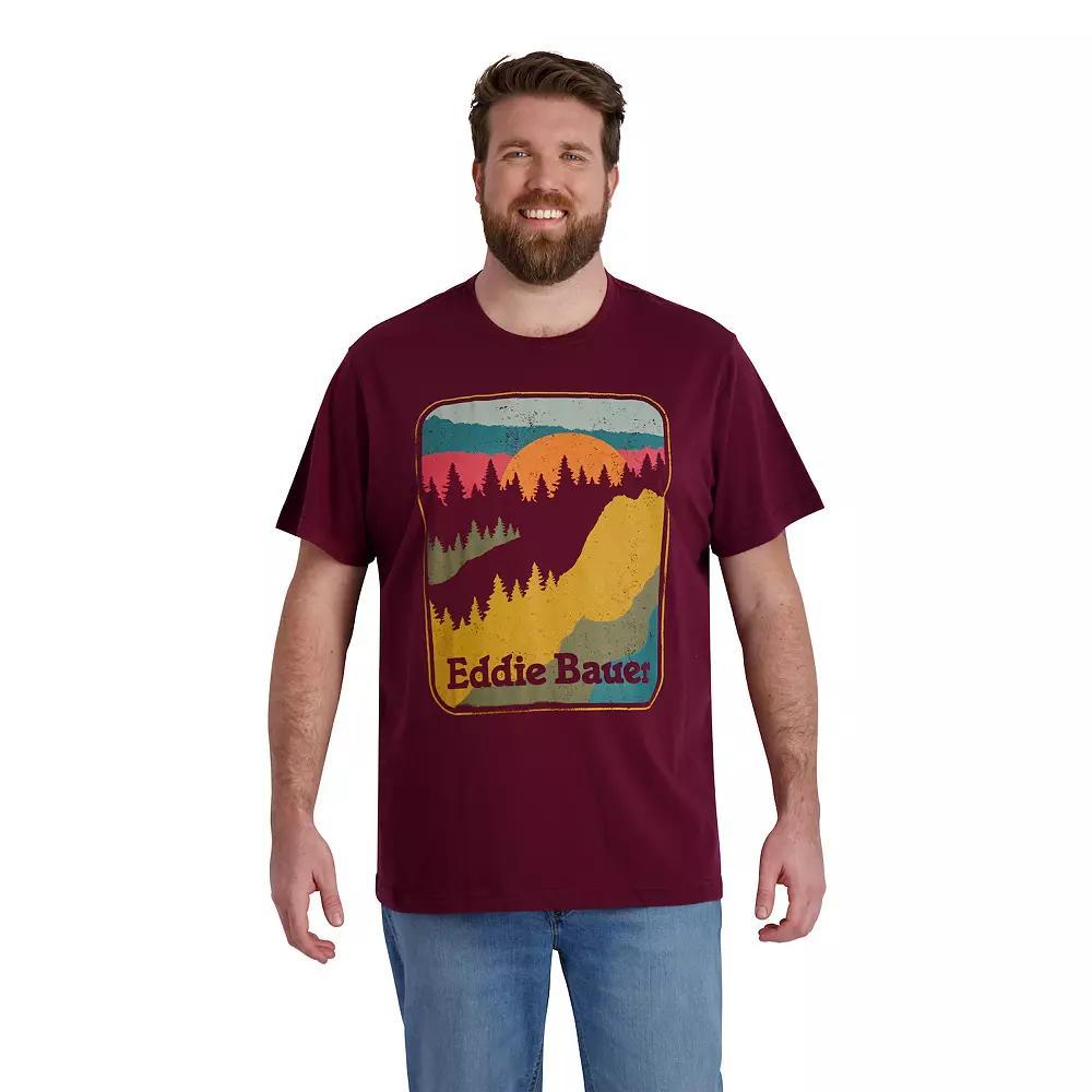 Big & Tall Eddie Bauer Graphic Tee, Men's,  Product Image