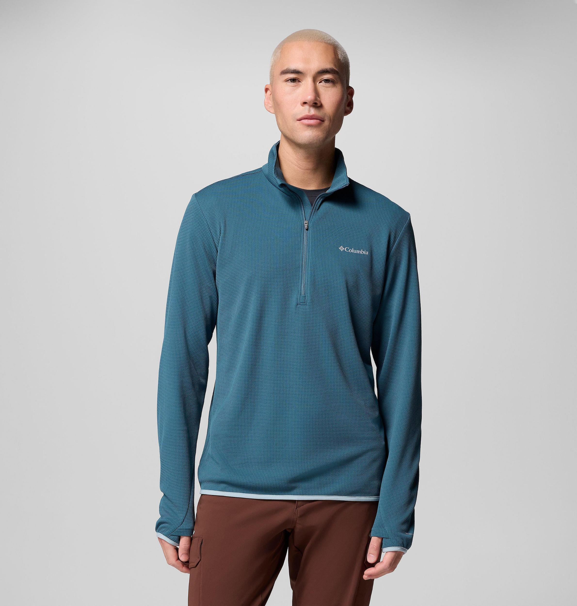 Columbia Mens Tech Trail Utility Warm Half Zip Pullover- Product Image