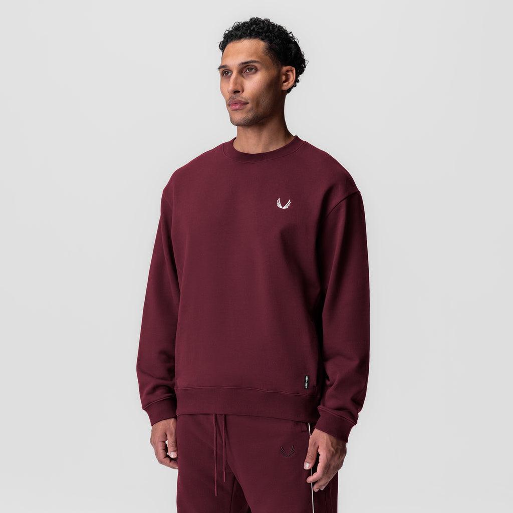 Midweight Terry Slim Crewneck - Vault Male Product Image