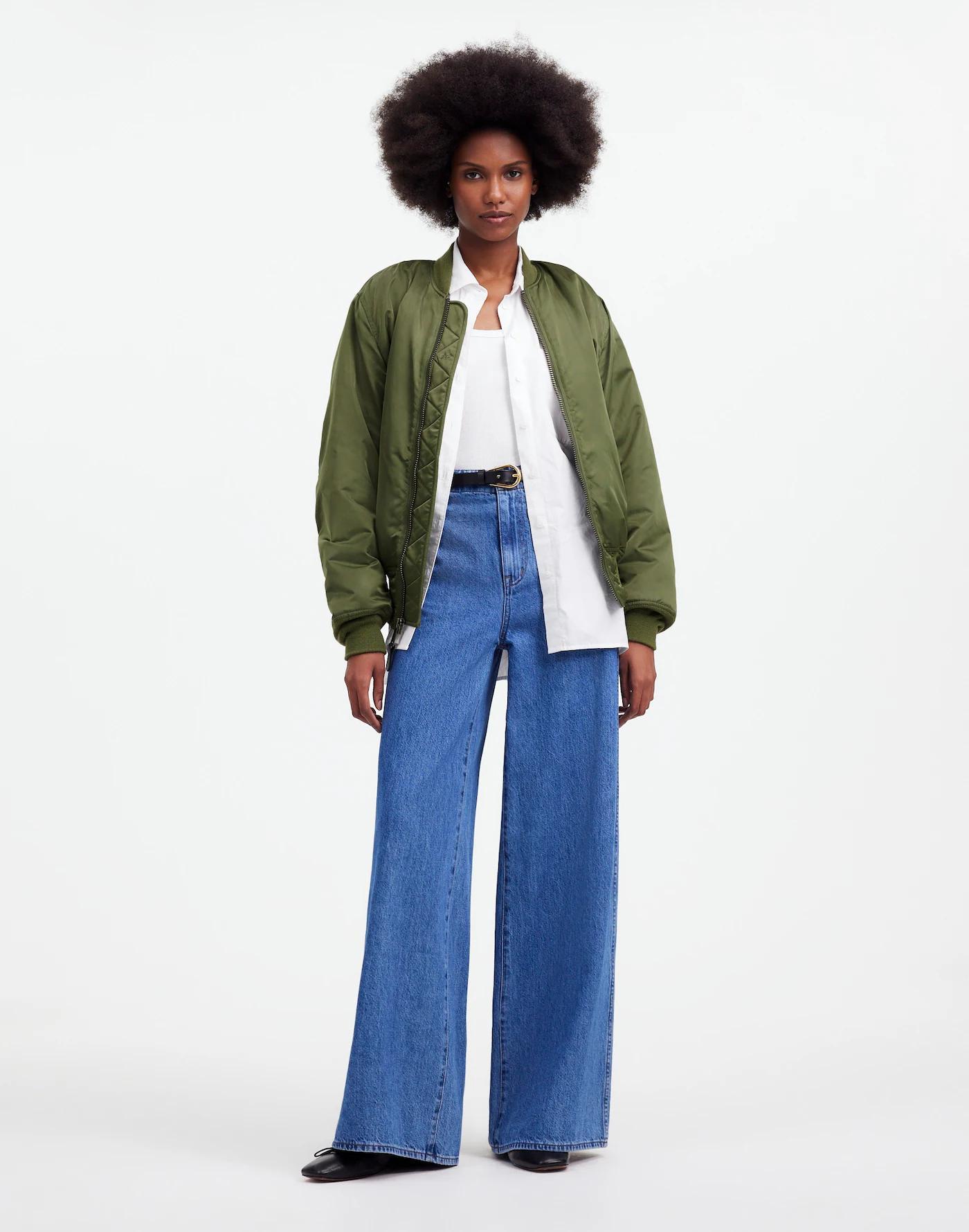 Madewell x Alpha Industries MA-1 Flight Jacket Product Image