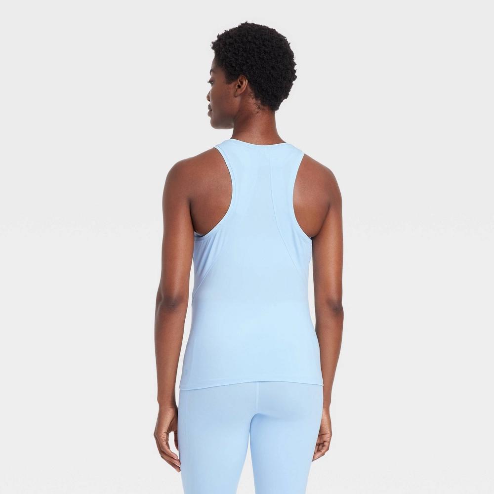 Women's Essential Racerback Tank Top - All In Motion™ Light Blue M Product Image