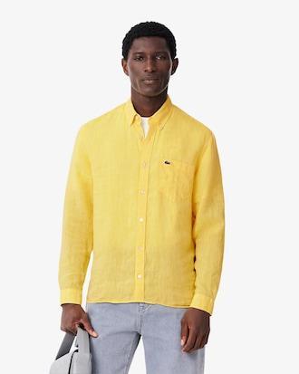 Regular Fit Linen Shirt Product Image