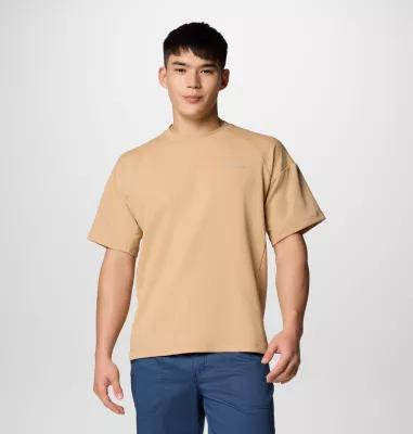 Columbia Mens Granite Point Knit Short Sleeve Crew- Product Image