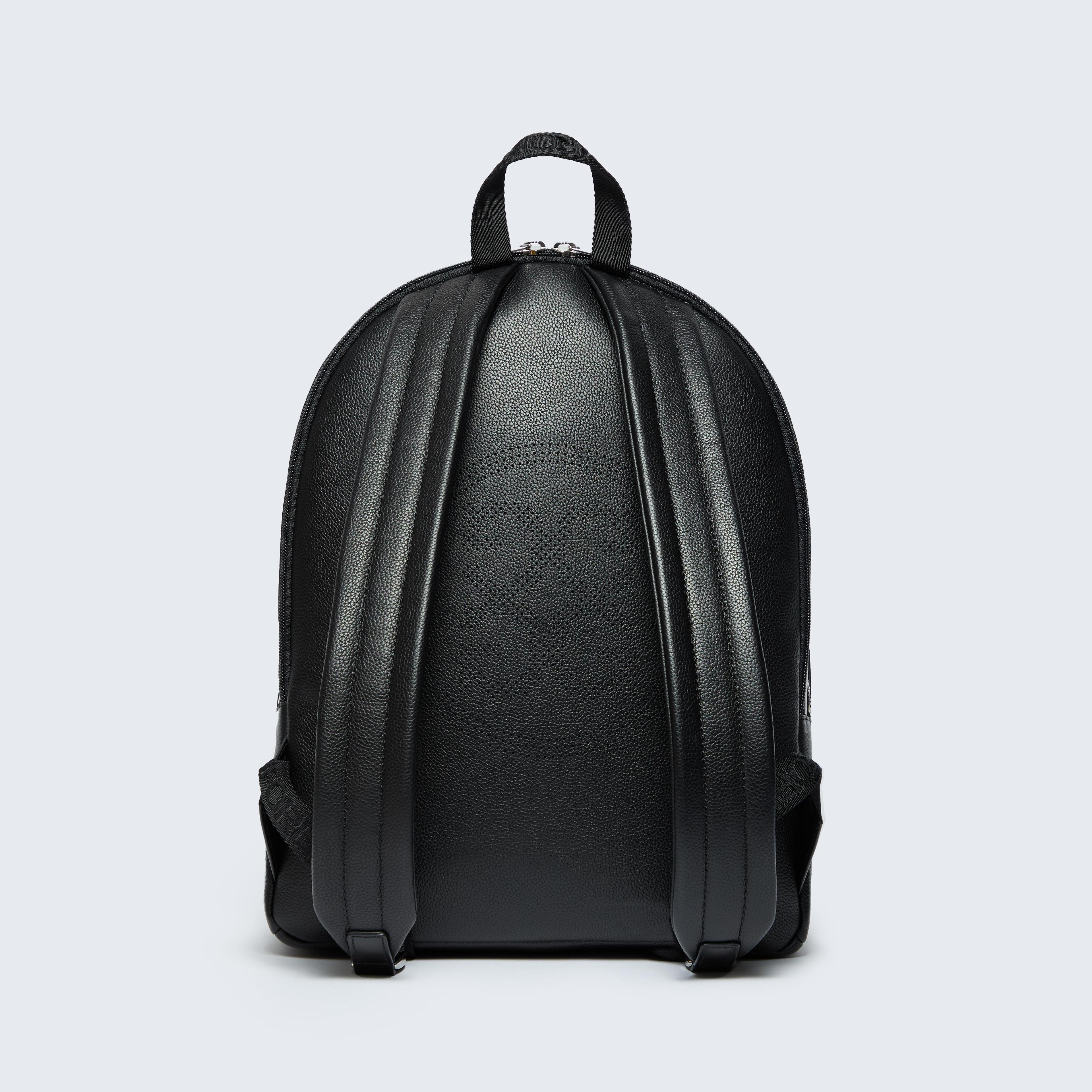 EMBOSSED SKULL & TEES LEATHER BACKPACK Product Image