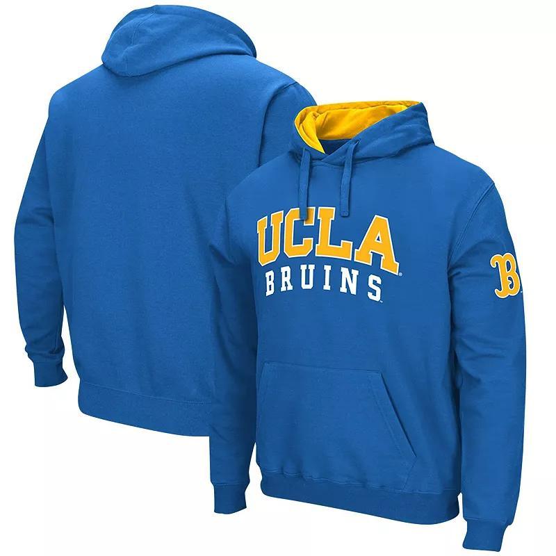 Men's Colosseum Blue UCLA Bruins Double Arch Pullover Hoodie,  Product Image
