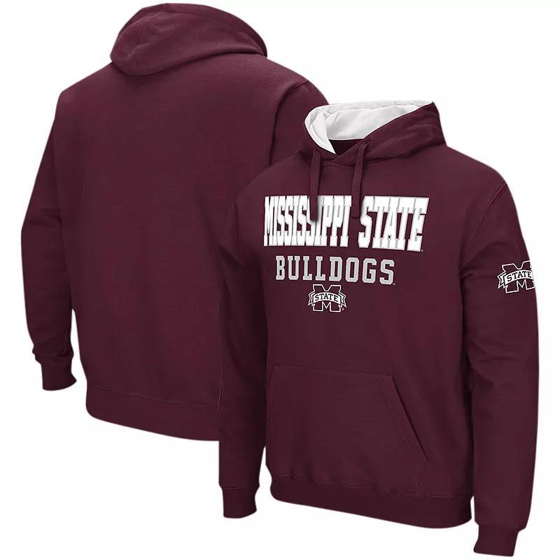 Mens Colosseum Crimson Alabama Crimson Tide Sunrise Pullover Hoodie Product Image