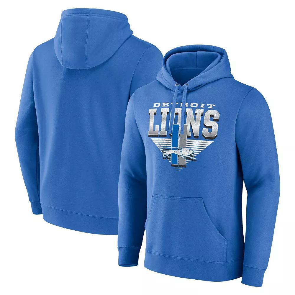 Men's Fanatics Powder Blue Los Angeles Chargers Geometric Chrome Pullover Hoodie, Size: Large, Light Product Image